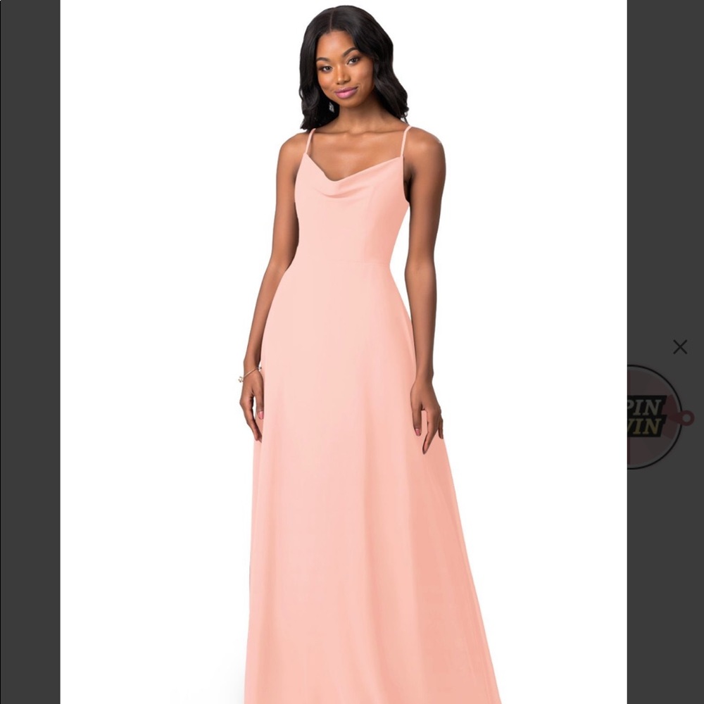 Azazie Daenerys in Coral